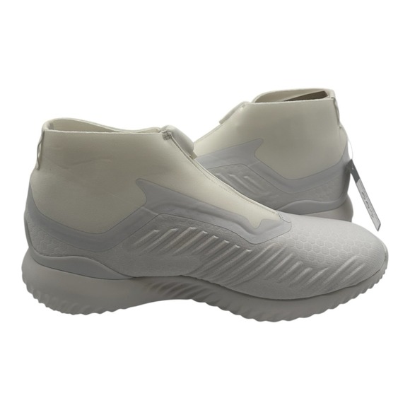 Adidas Kith x‎ AlphaBounce Zip Shoes Mens Sz 10 Crystal White Sneakers DA9707 main image 4